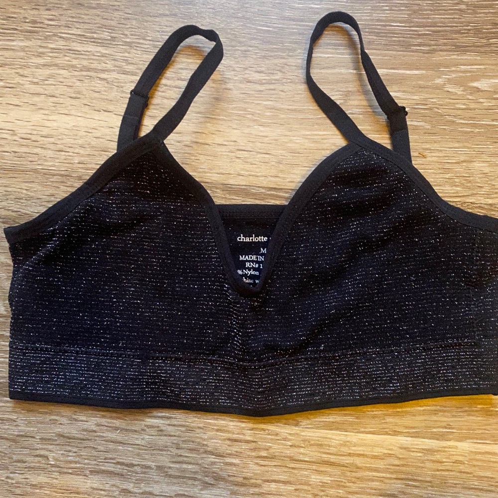 💋2 for $20!💋 NWOT Navy Blue Sparkle Bralette